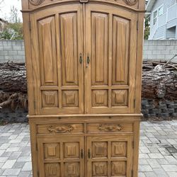 Stunning French Armoire / French Country Cabinet 