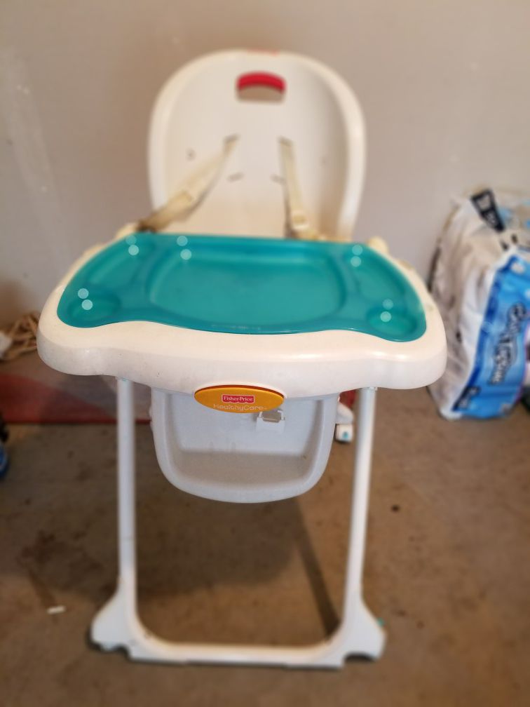 fisher price healthy care booster seat high chair