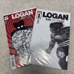 Logan: Black,  White, & Blood #1 & #2