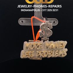 “925 Moissanite Diamond Pendant”