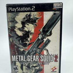 Metal Gear Solid 2: Sons of Liberty (PS2, Sony PlayStation 2, 2001) Tested