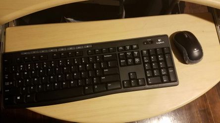 Logitech wireless keyboard and mouse