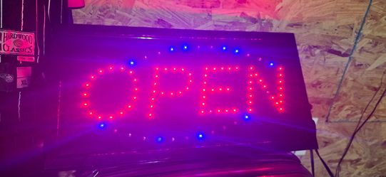 LED OPEN SIGN