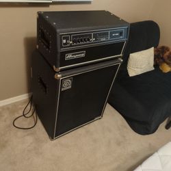 Ampeg 4x10 Cab And Svt 350 Head