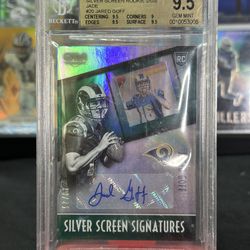 Jared Goff rookie auto /25