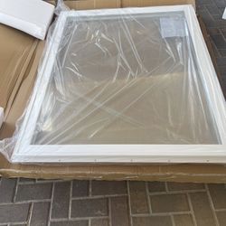 Casement Vinyl Fixed Picture Window, Non-Operating - White