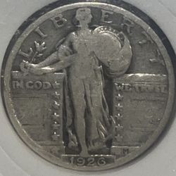 1926 Silver Quarter 