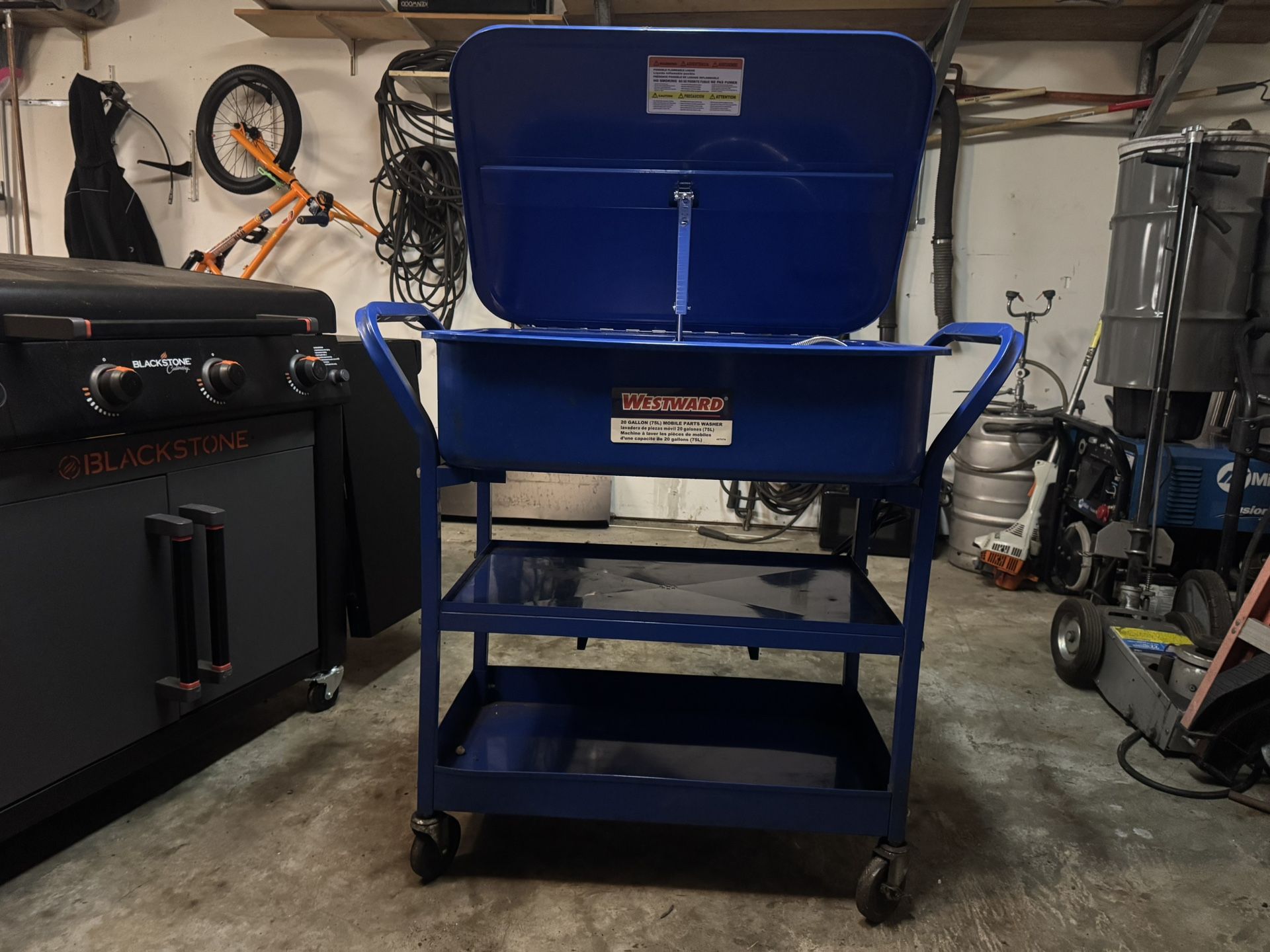 Westward  Parts Washer Used $100