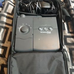 Philips Respironics REMstar Plus M Series CPAP Machine with Humidifier, Mask, & Carry Case
