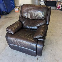 Leather Lazyboy Recliner