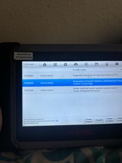 Automotive OBD2 Diagnostic Scan Tool Tablet