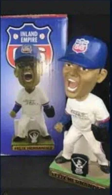 RARE Felix Hernandez Bobblehead Inland Empire 66 Sixty-Sixers NEW