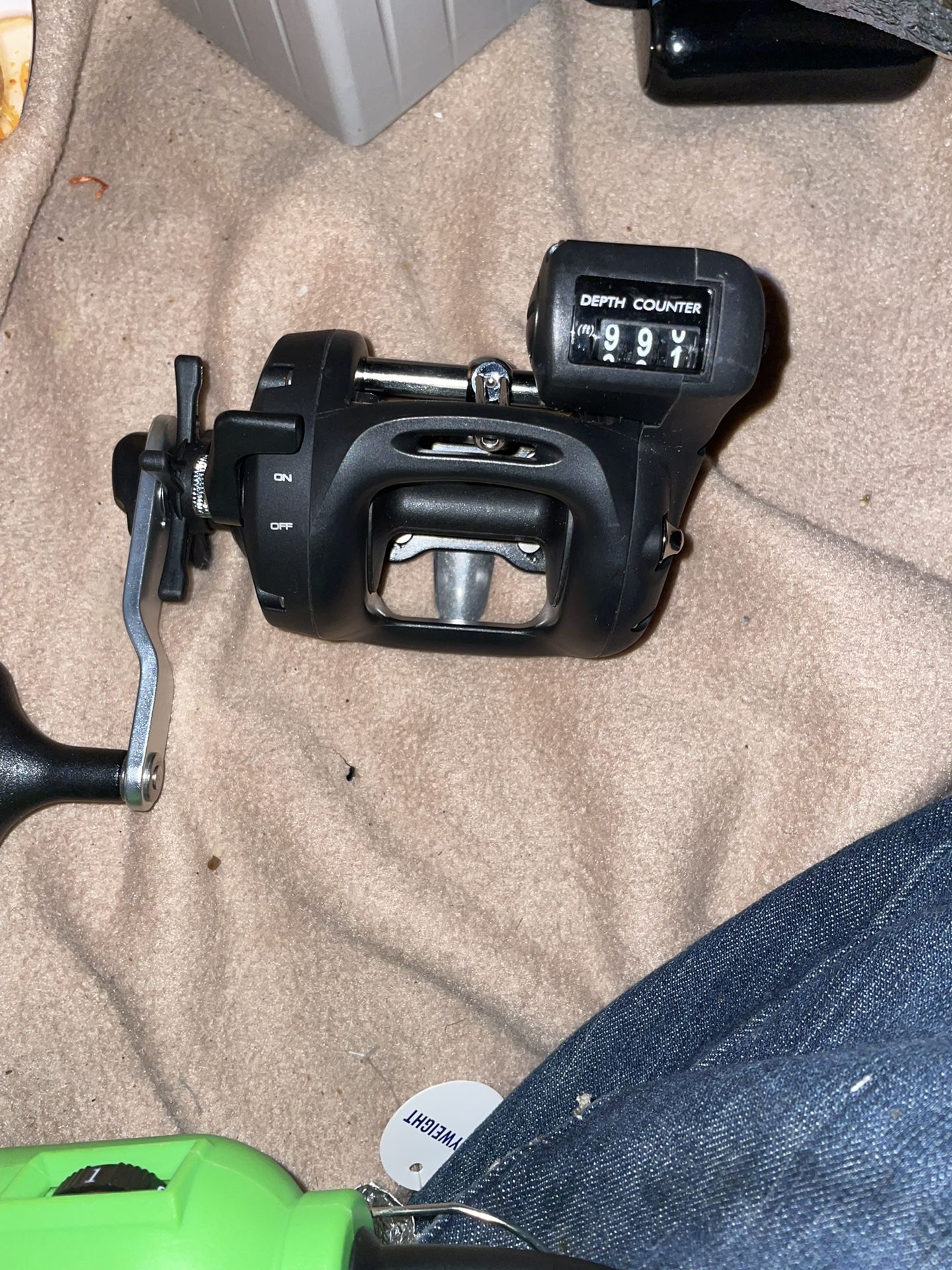 Okuma Magda Line Counter Fishing Reel 