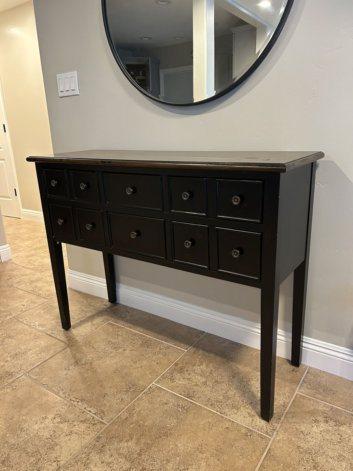 Rustic Entry Table/Cabinet
