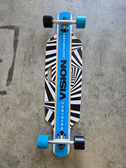 Vision Complete drop thru Longboard Skateboard Complete Brand New