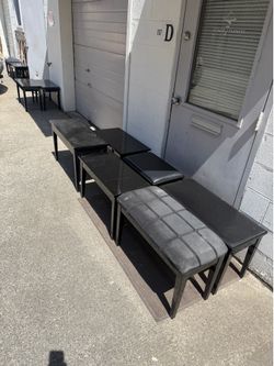 Free black piano benches