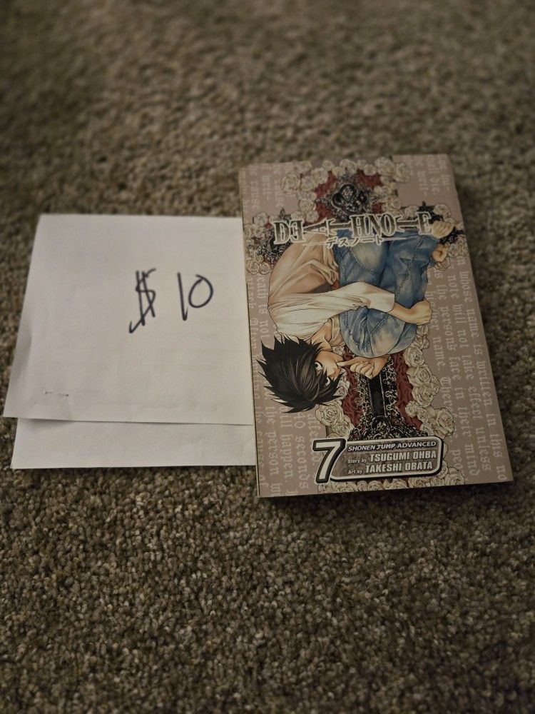 Death Note Volume 7 Tsugumi Ohba Manga English Shonen Jump Advanced 2003