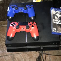 PlayStation 4 y varios juegos