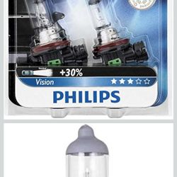 Philips H11 55W 12V 12362PRB2 Vision Headlight Automotive Car lamp - 2 bulbs
