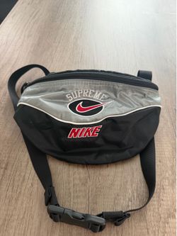 Supreme x Nike Waist Bag/Fanny Pack Silver & Black