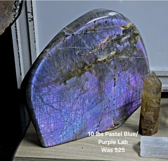 10 Lbs Blue/Purple Flash Labradorite