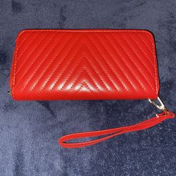Womens Red Envelope Wallet - Firm Price