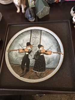 Anna Perenna Porcelene plate