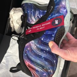 Galaxy Foamposite Nike Size 13 DS With Box 