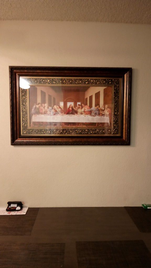 The Last Supper And Jesus 160 For Both