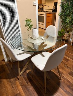 Glass table