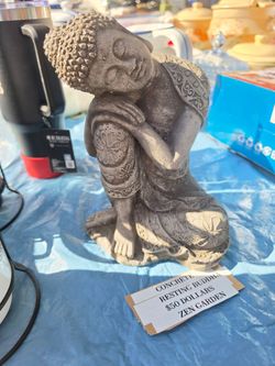 Concrete Resting Buddha