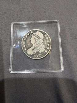 1827 50c Capped Bust Half Dollar
