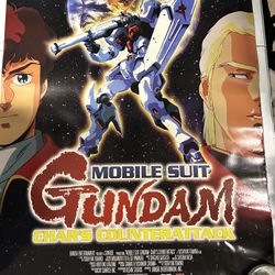 Mobile Suit Gundam Chars Counter Attack Anime Movie Poster 