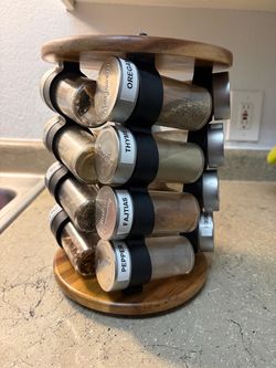 Rotating Spice Rack Organizer