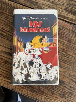 101 dalmatians, VHS tape black Diamond