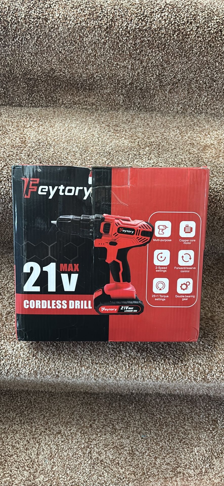 Feytory 21 (options) MAXV Cordless Drill