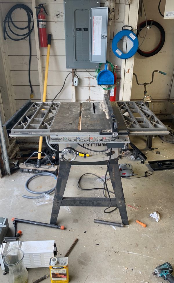 craftsman table saw craftsman table saw