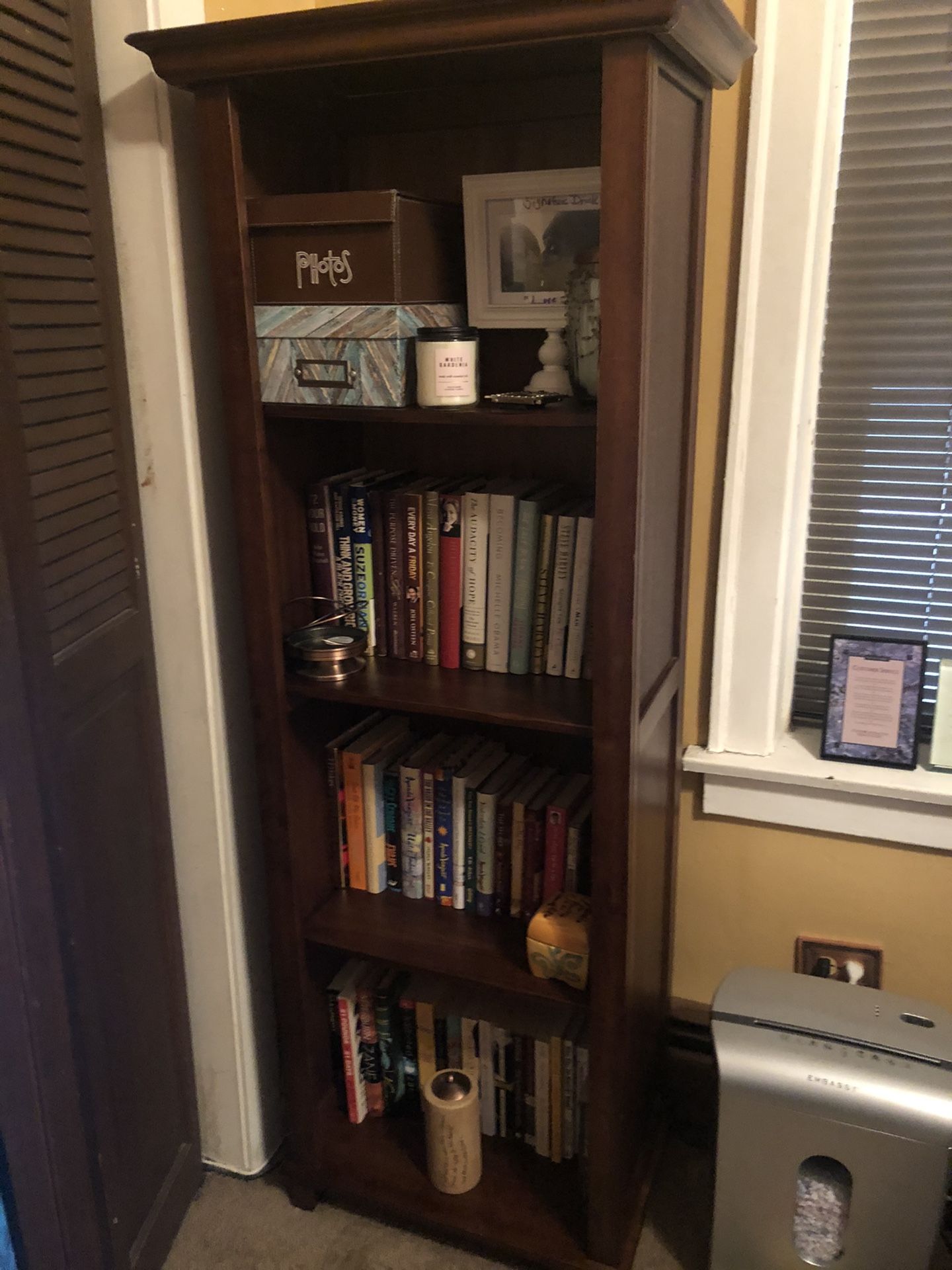 All wood Book Shelf