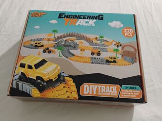 Engineering Track DIY Construction Set 228 Pcs