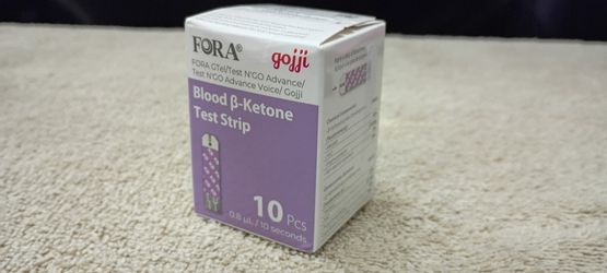 [New] Gojji Fora GTel Test N Go Blood Ketone Test Strips For Diabetes