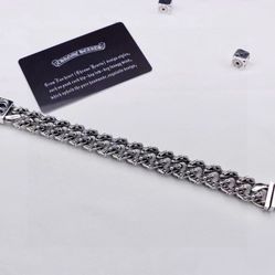 C.hrome H.earts bracelet 