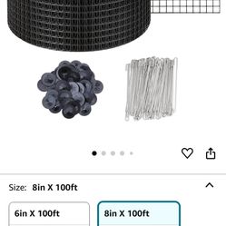 2x 8in X 100ft Solar Panel Bird Guard