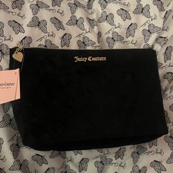 Juicy Couture Makeup Bag w Travel Size Bottle