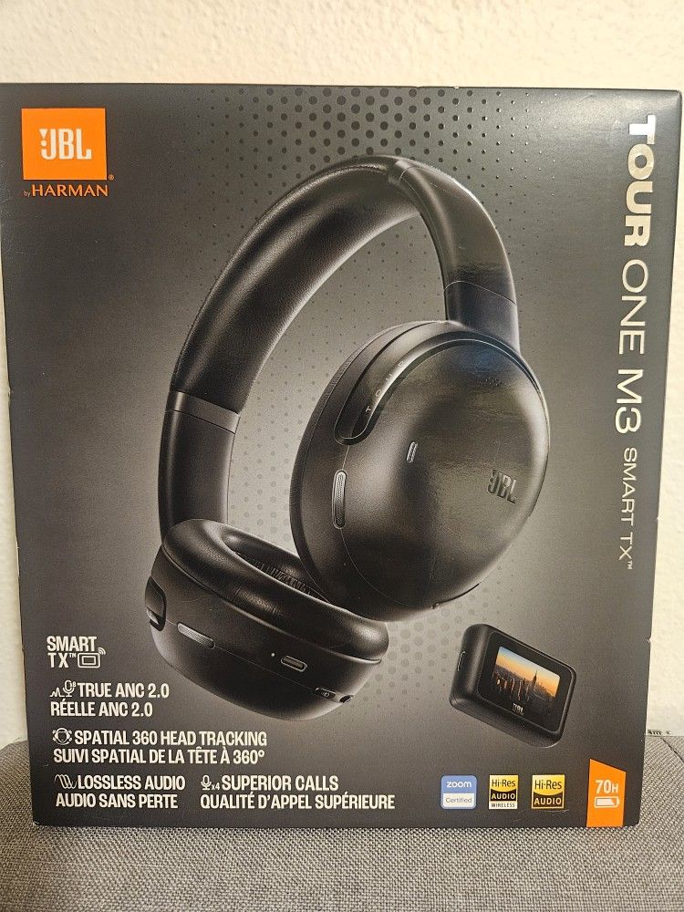 JBL Tour One M3 Smart TX – Flagship ANC Headphones + Transmitter (Like New)