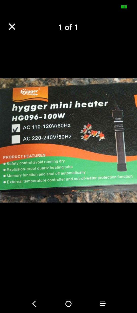 Fish Tank Mini Heaters