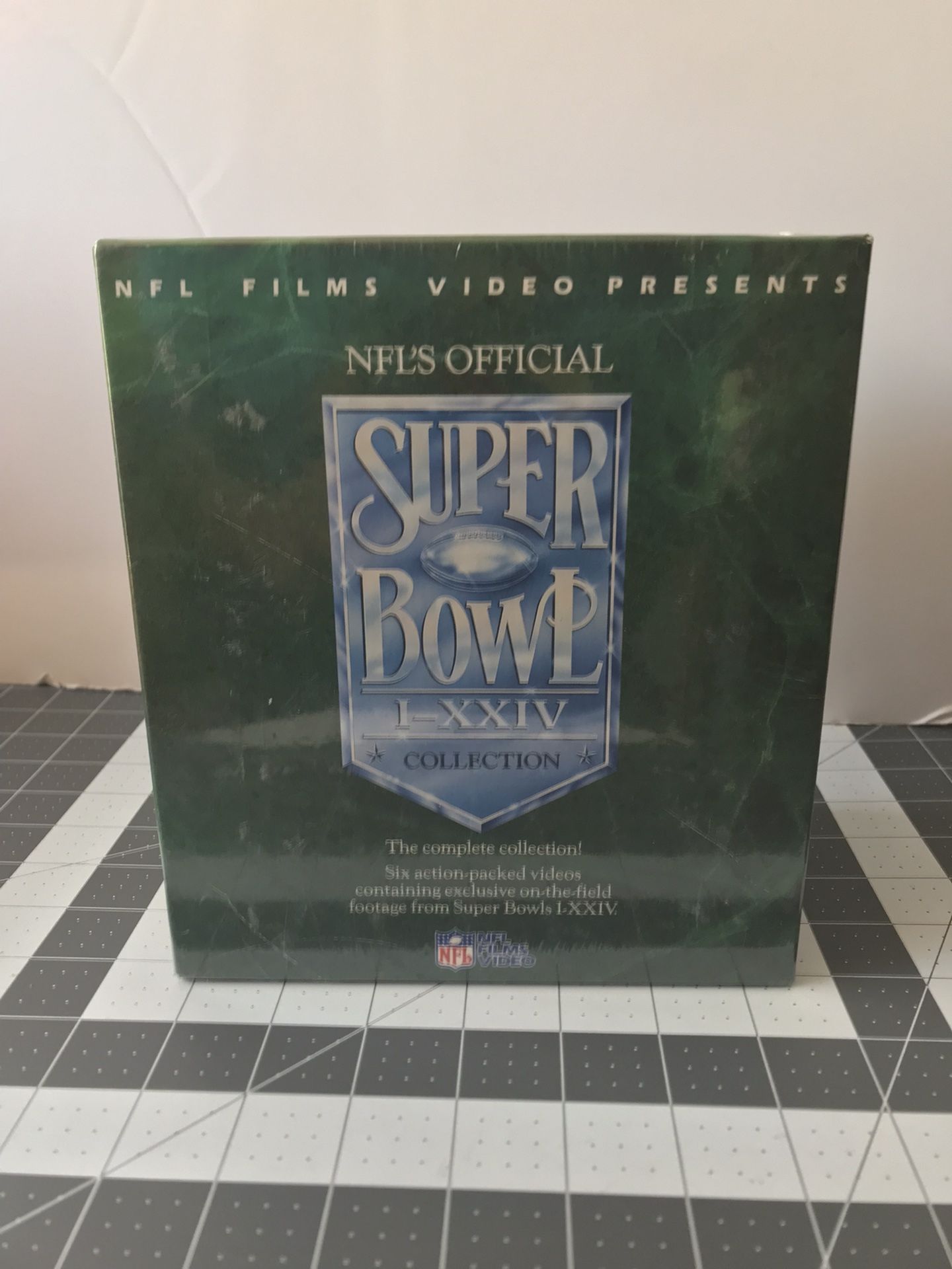 NFL's Official Super Bowl I-XXIV Collection VHS