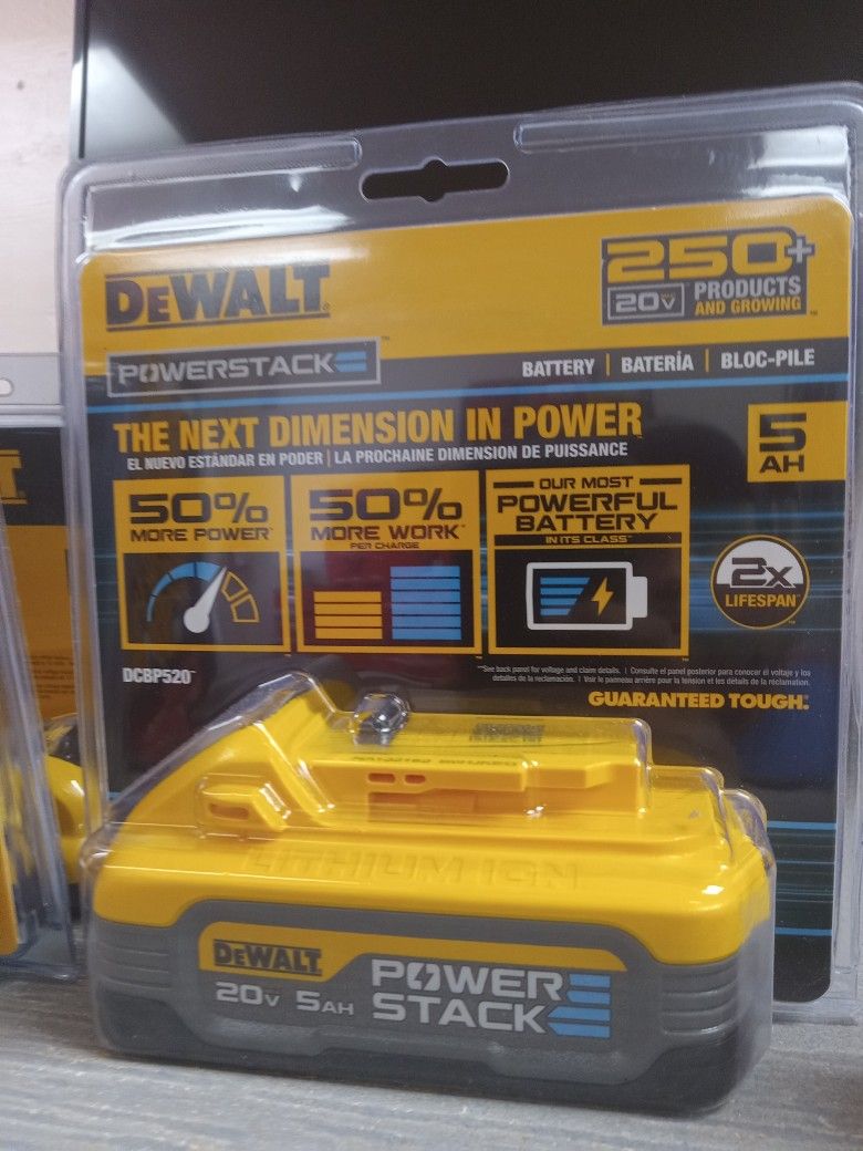 Dewalt Power Stack Battery 50ah