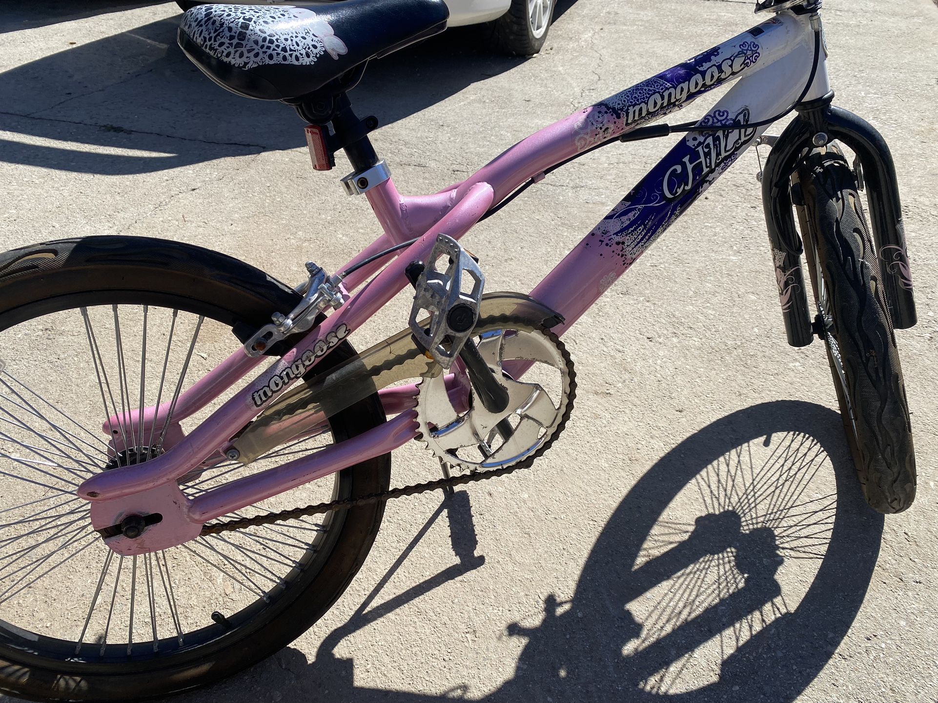 BMX Girls Bike Mongoose Chill 20 Inch Tires Good Ready To Ride for Sale in Pasadena CA OfferUp