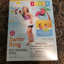 UNICORN Float Inflatable Swimming Pool Ring 