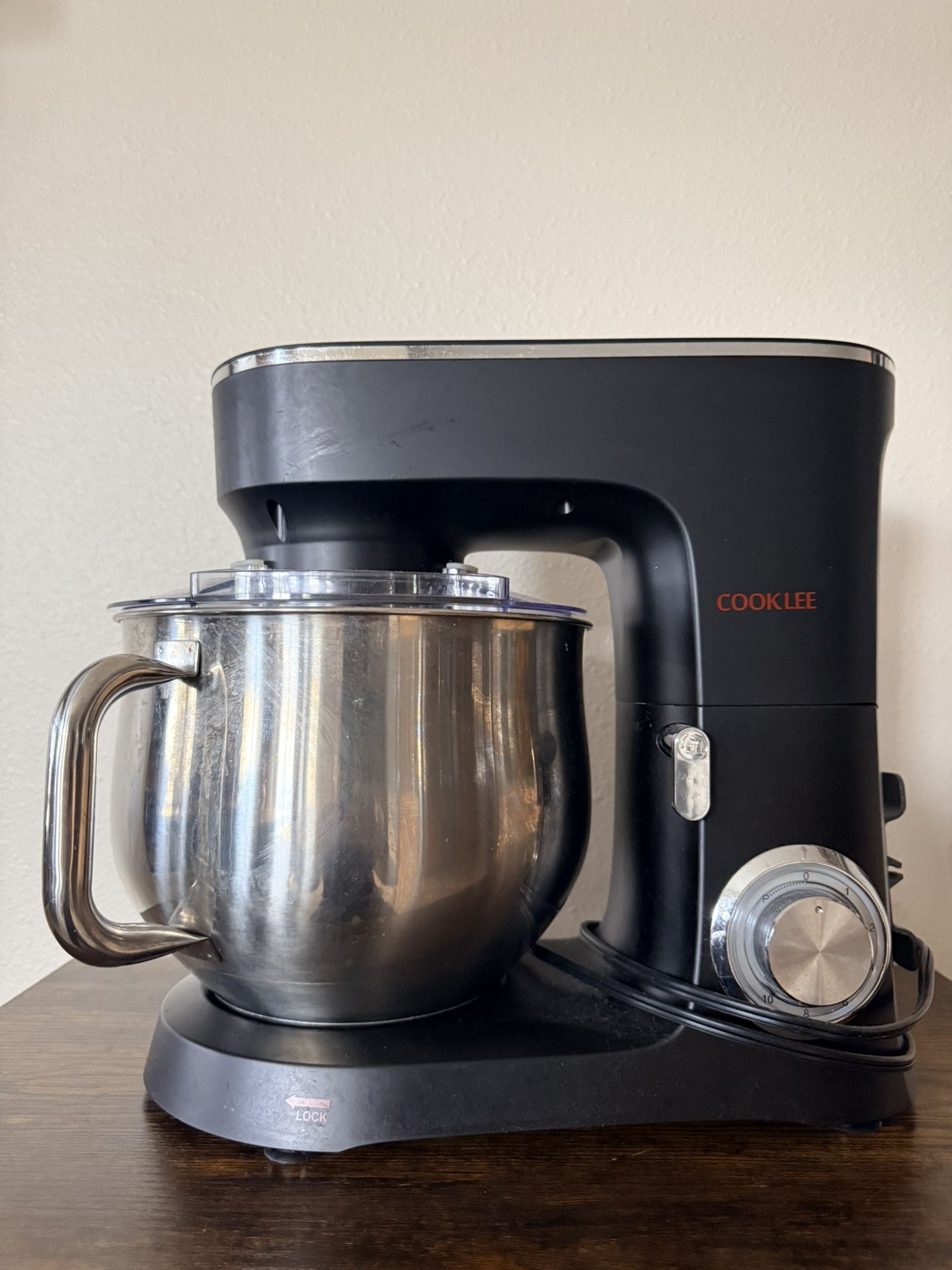 COOKLEE SM 1551 Stand Alone Mixer Black